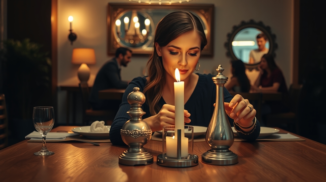 Необычная ваза с рисунком