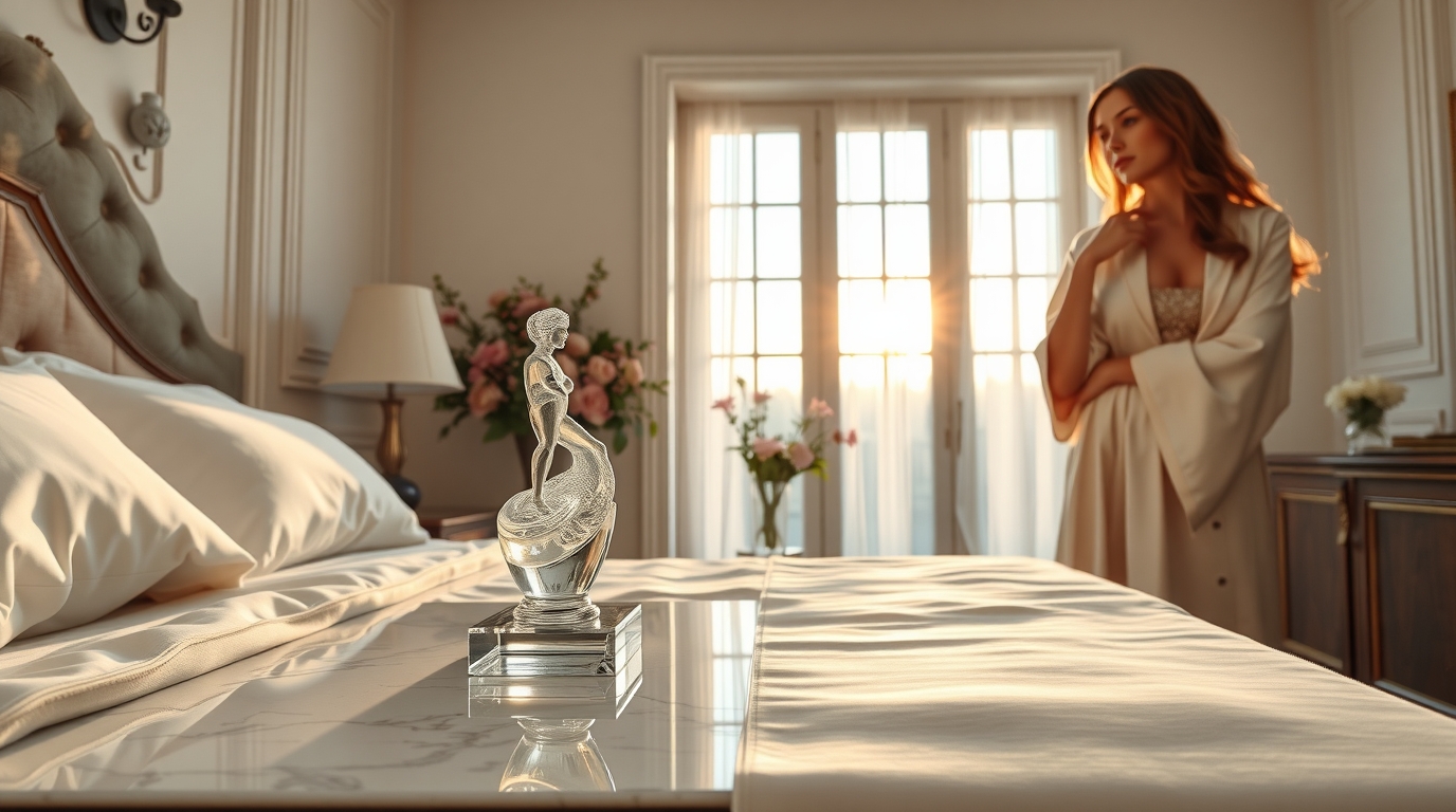 Необычная ваза с рисунком