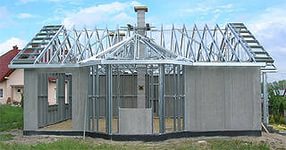 Строительство домов из ЛСТК (легких стальных тонкостенных конструкций)