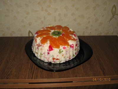 Желейный торт 
