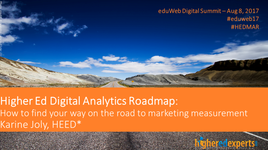 Дорожная карта Higher Ed Digital Analytics: как найти свой путь на пути к маркетинговому измерению