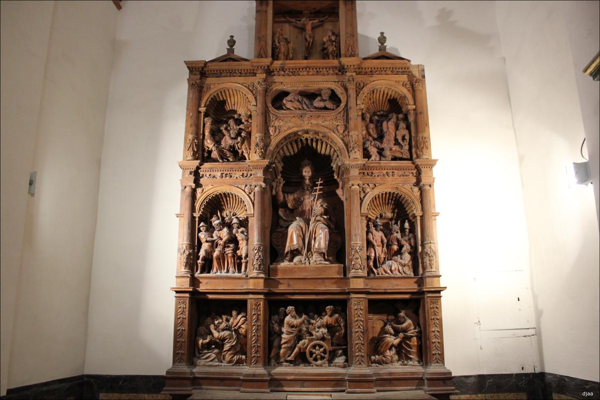 Он происходит из церкви Санта-Мара-де-Альбаррак и принадлежит к Кофрада-де-Сан-Педро